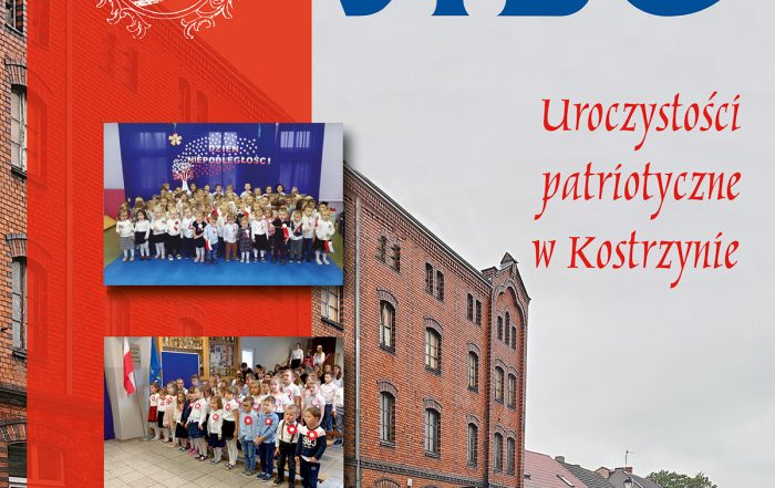 Okładka liistopadowego ABC przedstawiajaca uroczystości patriotyczne w Kostrzynie