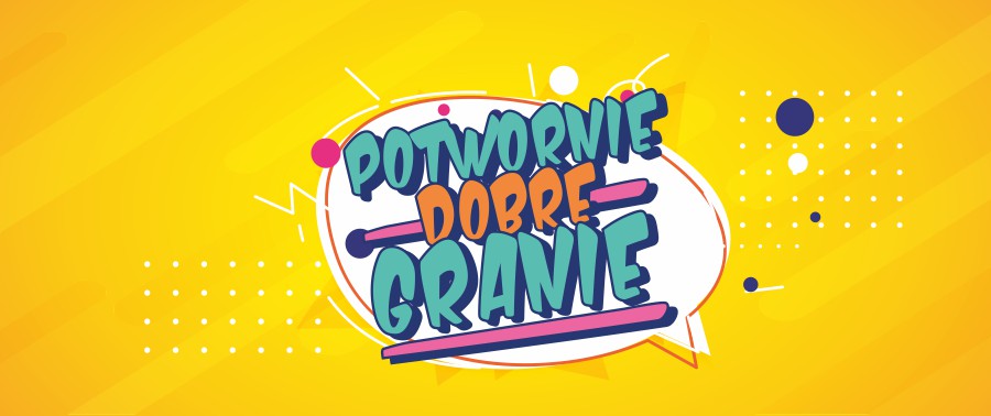 Grafika z napisem: Potwornie dobre granie