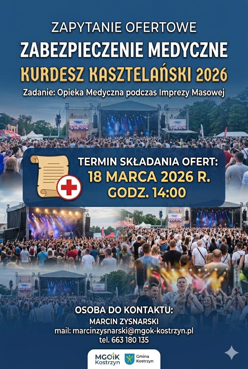 ZAPYTANIE OFERTOWE – KURDESZ KASZTELAŃSKI 2026