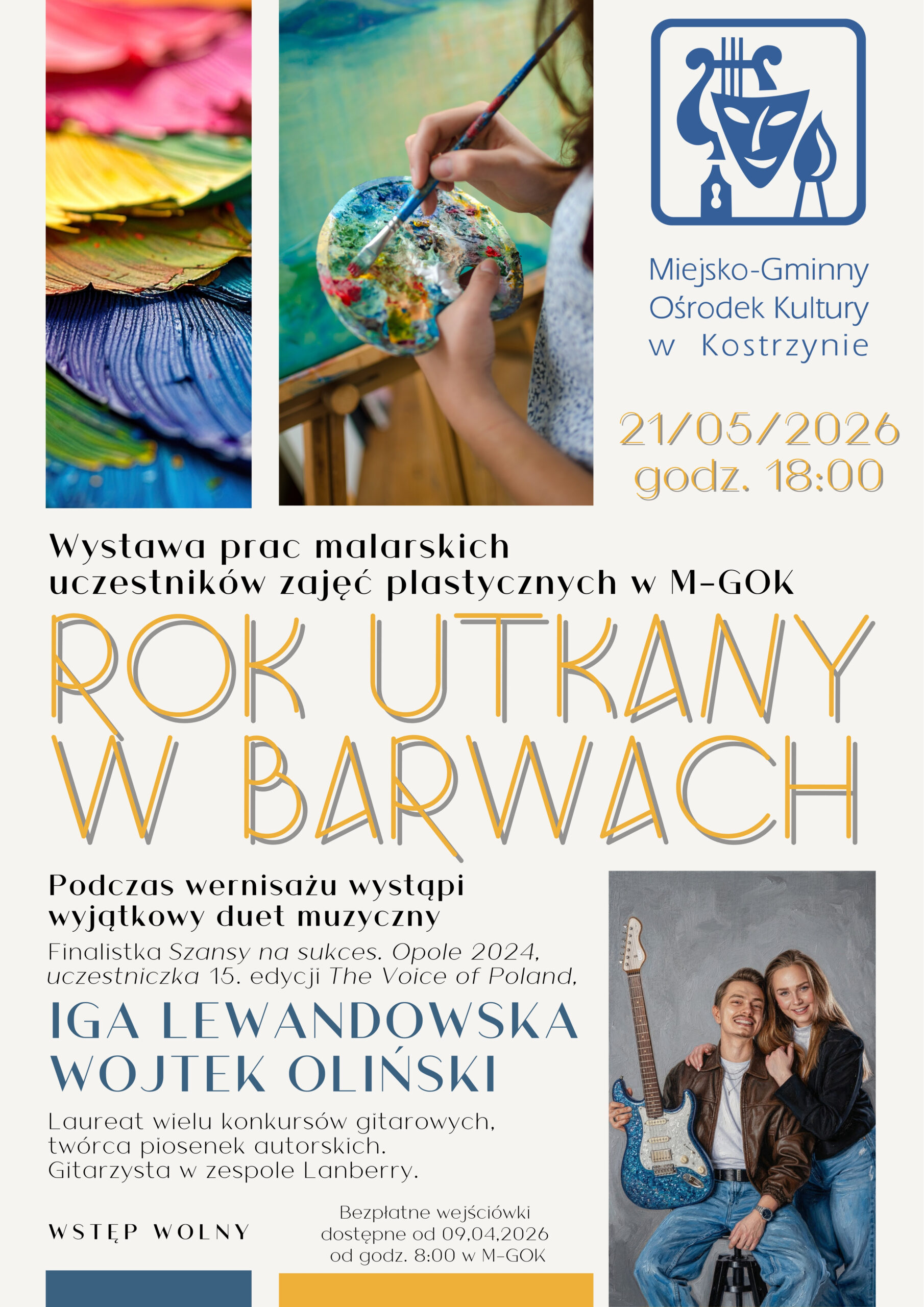 Iga Lewandowska i Wojtek Oliński