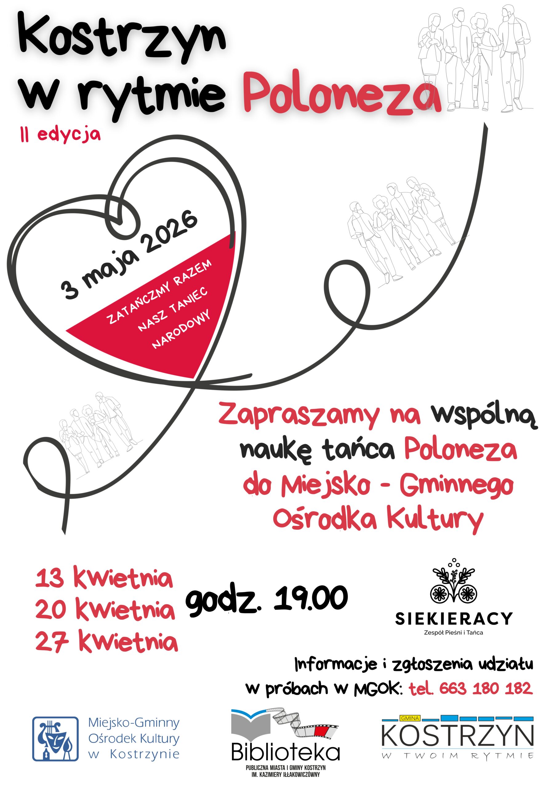 KOSTRZYN W RYTMIE POLONEZA – PRÓBY