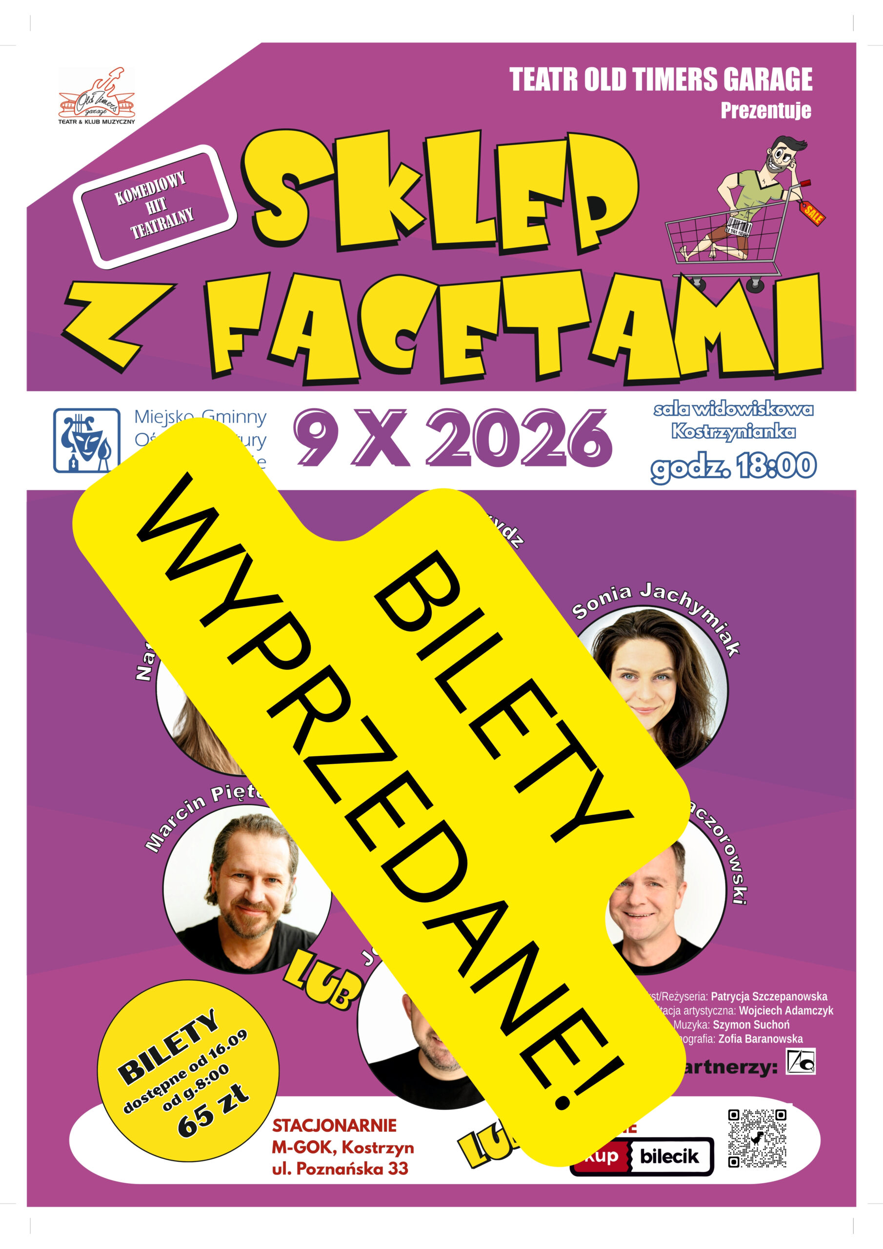 Spektakl pt. „SKLEP Z FACETAMI”