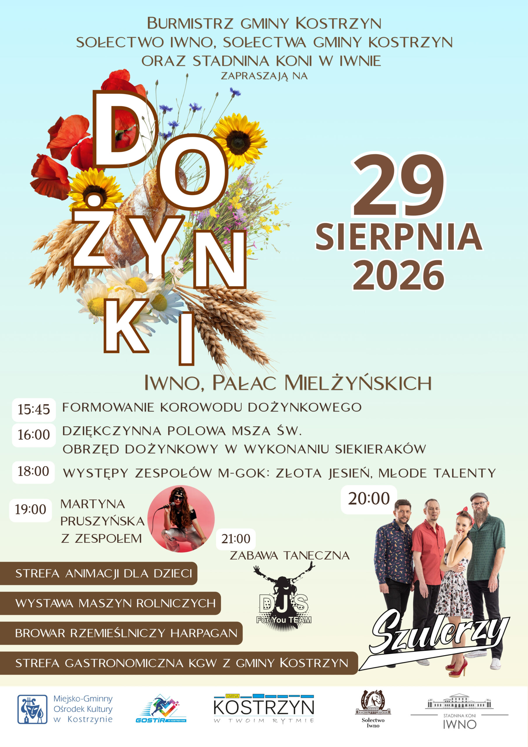 Plakat dożynki DRUK