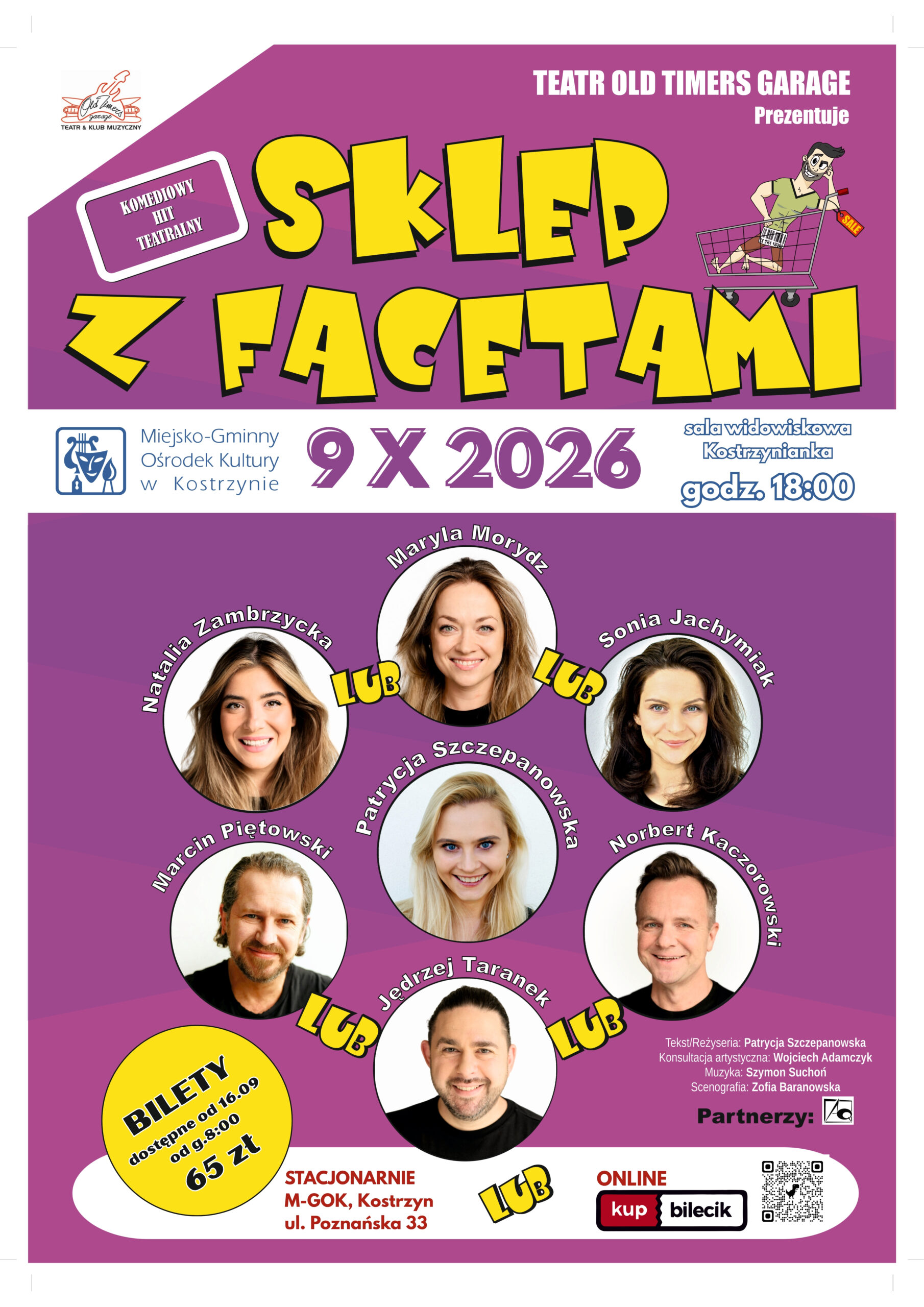 Spektakl pt. „SKLEP Z FACETAMI”