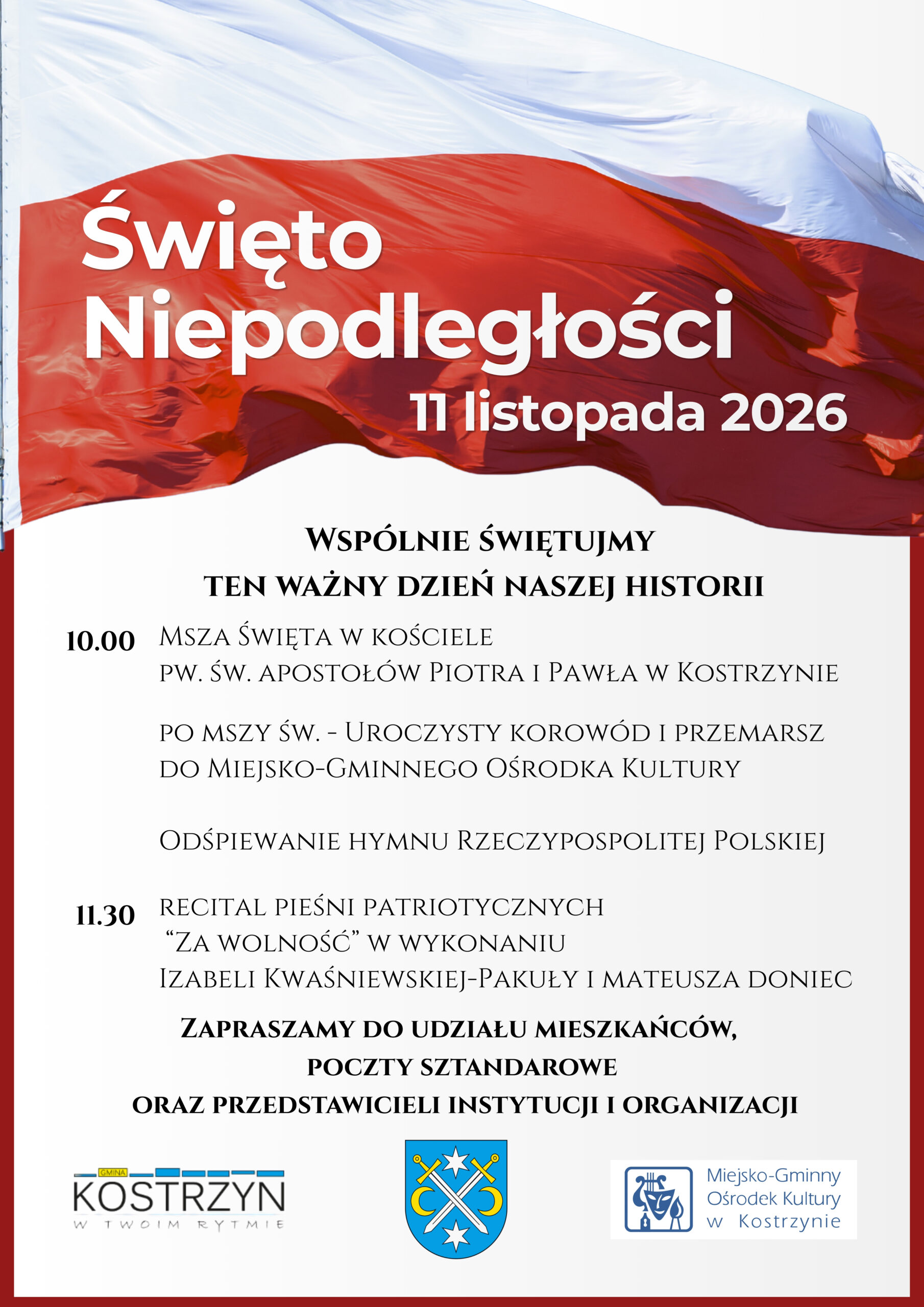ŚWIĘTO NIEPODLEGŁOŚCI 2026